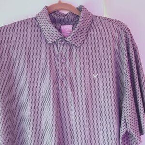 Calloway golf shirt in blue/grey, size L